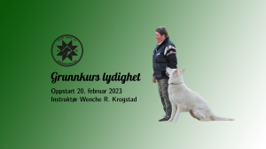 Grunnkurs lydighet februar 2023